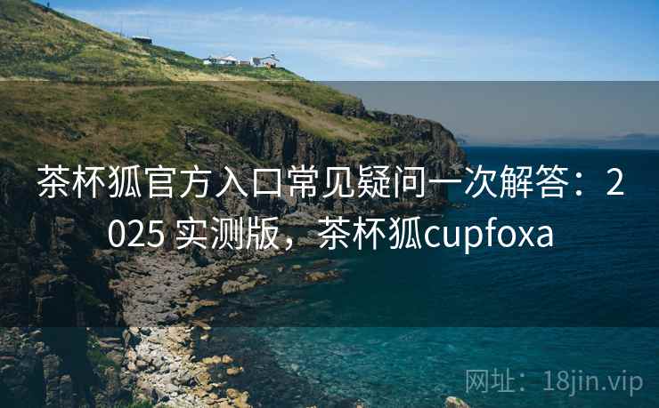 茶杯狐官方入口常见疑问一次解答：2025 实测版，茶杯狐cupfoxa