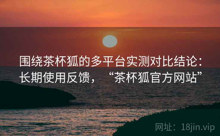 围绕茶杯狐的多平台实测对比结论：长期使用反馈，“茶杯狐官方网站”